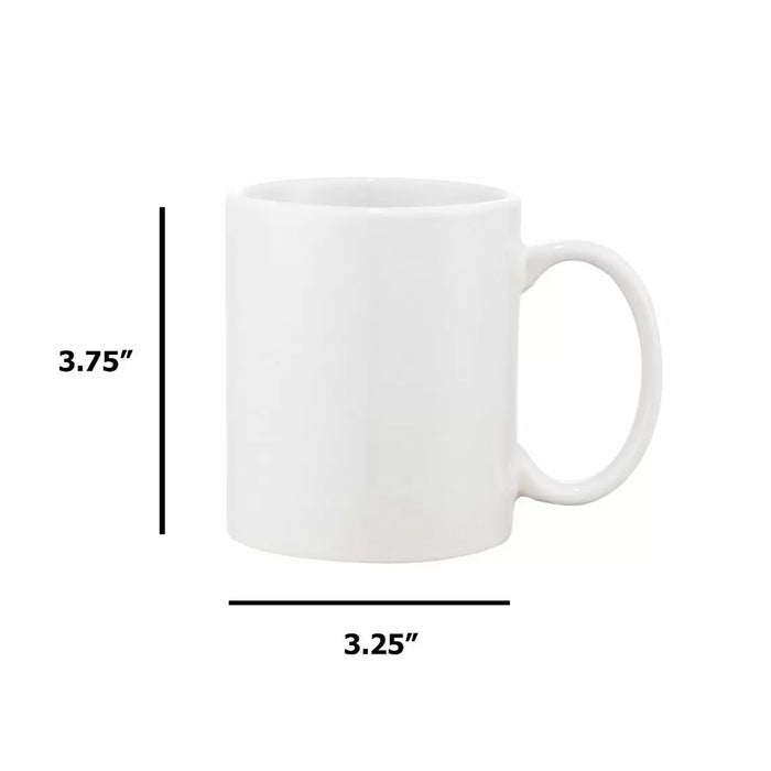 11oz Sublimation Pearl Coat Mug (Qty 36)