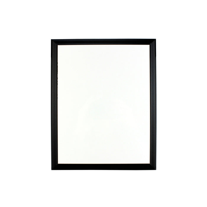 Luster Sub Plaque with Black Edge and Gloss White Finish - 9" x 12" (Qty 12)